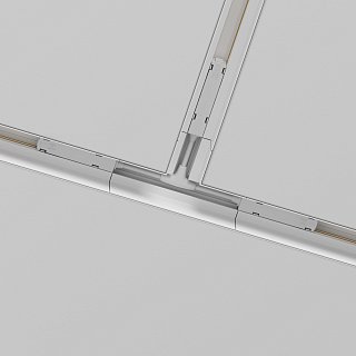 Коннектор питания Т-образный Gravity белый