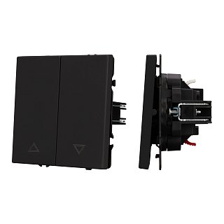 Механизм выключателя управления шторами SWT-NOBE-MKR2-SFPL-BK (230V, 10A) (Arlight, -)