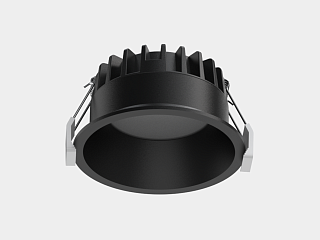 Светильник светодиодный диммируемый потолочный встраиваемый , серия WL-BQ, Черный, 9Вт, IP44, Нейтральный белый (4000К), BQ009109-BL-NW