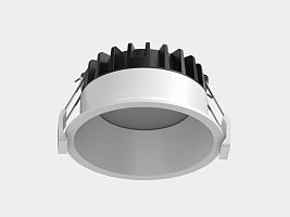 Светильник светодиодный диммируемый потолочный встраиваемый , серия WL-BQ, Белый, 9Вт, IP44, Нейтральный белый (4000К), BQ009109-WH-NW