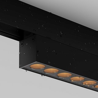 Уличный трековый светильник Points Exility IP 3000К 12Вт 36° черный