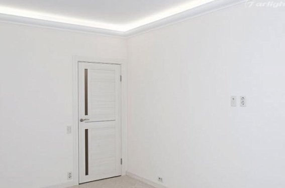 Закарнизная подсветка в квартире