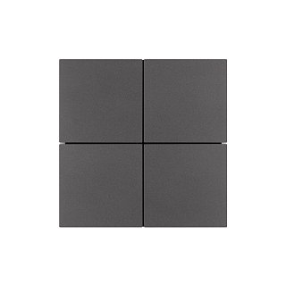 INTELLIGENT ARLIGHT Кнопочная панель KNX-304-23-IN Black (BUS, Frameless) (IARL, IP20 Металл, 2 года)