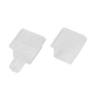 Заглушка MOONLIGHT-T-CAP-10x10mm-TOP-S-SET (Arlight, Силикон)