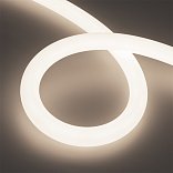 Лента герметичная MOONLIGHT-TOP-A336-D30mm 24V Day4000 (14.4 W/m, IP65, 5m, wire x1) (Arlight, Вывод прямой, 3 года)