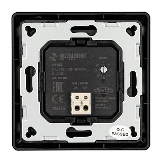 INTELLIGENT ARLIGHT Панель DALI-223-2G-DIM-IN-BLACK (BUS) (IARL, -)