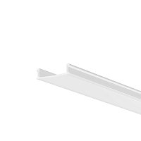 Рассеиватель для профиля 61×14 (Белый, 10 м), ALM-6114-O-DF-10M 642015