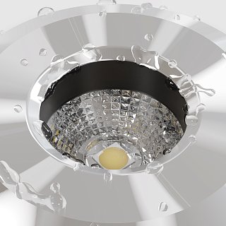 Встраиваемый светильник Flash 3000K 1Вт IP 67