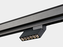 Светильник-книжка дарклайт, серия SY-LINK, Черный, 6Вт, IP20, Нейтральный белый (4000К), SY-LINK-FL-BL-6-NW