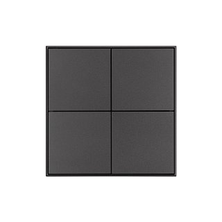 INTELLIGENT ARLIGHT Кнопочная панель KNX-304-23-IN Black (BUS, Frame) (IARL, IP20 Металл, 2 года)