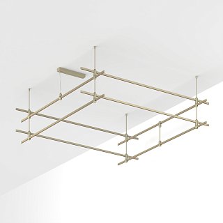 Основание ART-APRIORI-QUADRAT-2-ROD-400-2000x2000 (OG) (Arlight, IP20 Металл, 3 года)