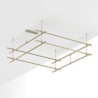 Основание ART-APRIORI-QUADRAT-2-ROD-400-2000x2000 (OG) (Arlight, IP20 Металл, 3 года)