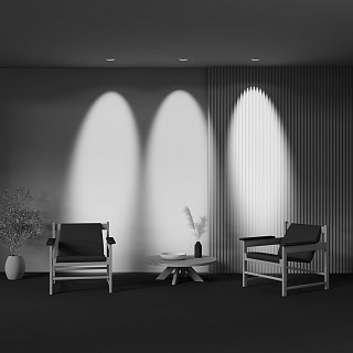 Встраиваемый светильник Lens 12Вт 4000К 70°