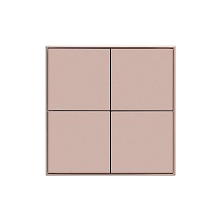 INTELLIGENT ARLIGHT Кнопочная панель KNX-304-23-IN Champagne (BUS, Frame) (IARL, IP20 Металл, 2 года)