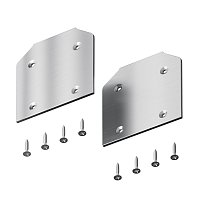 Заглушка торцевая к профилю, 2шт