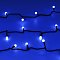 Светодиодная гирлянда ARD-BALL-CLASSIC-D13-20000-BLACK-200LED BLUE (230V, 14W) (Ardecoled, IP65)