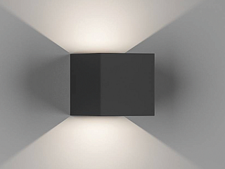 Светильник настенный GW NEXT черный, 3000K, GW-A310-6-BL-WW