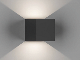 Светильник настенный GW NEXT черный, 4000K, GW-A310-6-BL-NW