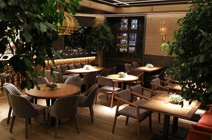 Освещение в ресторане