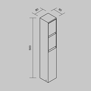 Уличная розетка Nido 2x2000Вт IP 54