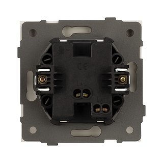 Механизм выключателя одноклавишный непроходной SWT-TENDO-MK01-SFPL-WH (230V, 10A) (Arlight, -)