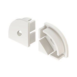 Комплект заглушек (для профиля 16×16) 10 шт., ALM008EC