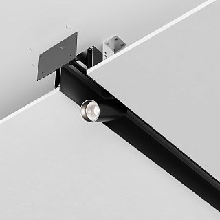 Алюминиевый профиль ниши скрытого монтажа для ГКЛ потолка