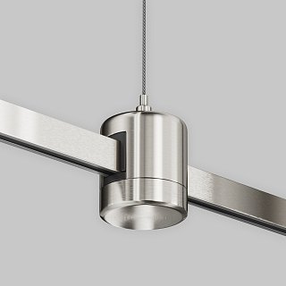 Подвес тросовый Hang с прямым коннектором питания Flarity платина