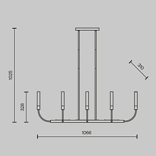 Потолочный светильник Deja Vu G9х8