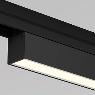 Уличный трековый светильник Basis Exility IP 3000К 12Вт 120° черный