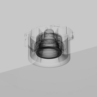 Фиксирующее кольцо для серии Intro GU10 черный