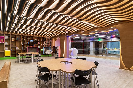 Освещение в библиотеке