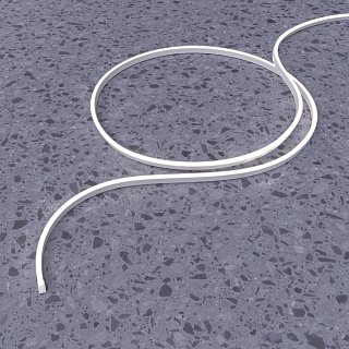 Гибкий неон 1206 24В 9,6Вт/м 6000K IP67 5м