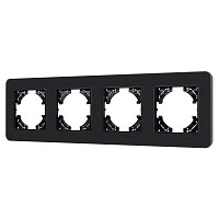 Рамка стеклянная FRM-OMALI-SFGS-4-BK (Arlight, -)