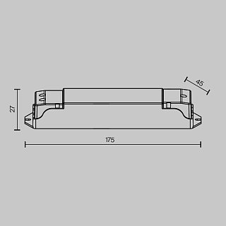 Диммер DALI DT6 одноканальный 12-48VDC DIM