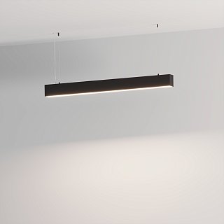 Светильник SP-LINE-HANG-6085-L995-37W Warm3000 (RAL9005, 120 deg, EM3h, 230V) IP33 (Arlight, Алюминий)