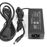 Адаптер сетевой ELF 12В, 4A, 48W (черный корпус) с проводом 1,2м, со штекером 5,5мм