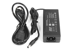 Адаптер сетевой ELF 12В, 4A, 48W (черный корпус) с проводом 1,2м, со штекером 5,5мм