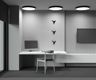 Потолочный светильник Zon 3000K 90W 120°