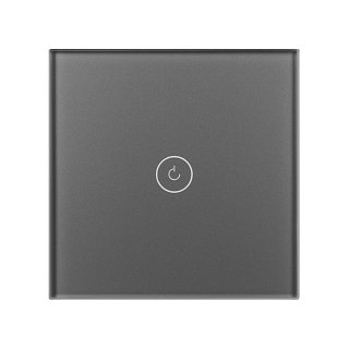 Выключатель сенсорный SWT-OMALI-S01-ZB-GR (250V, 10A, Zigbee) (Arlight, Стекло)