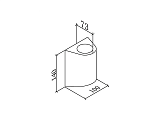 Светильник настенный JY ZIMA черный, LW-A0148A-BL-WW