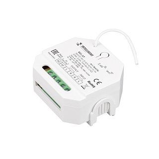 INTELLIGENT ARLIGHT Релейный модуль SMART-701-72-WTI-WTO-PS-IN  (230V, 1x15A, TUYA Wi-Fi, 2.4G) (IARL, IP20 Пластик, 5 лет)