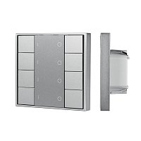 INTELLIGENT ARLIGHT Кнопочная панель DALI-201-23-4G-DIM-DT6-IN Silver (BUS, Frame) (IARL, IP20 Металл, 3 года)