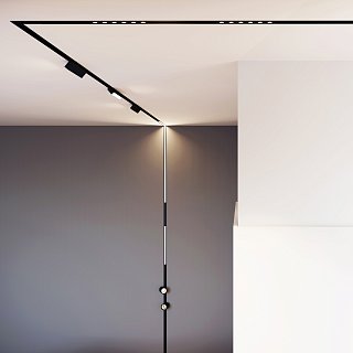 Светильник MAG-SPOT-HANG-25-R30-5W Day4000 (BK-GD, 45 deg, 24V) (Arlight, IP20 Металл, 5 лет)