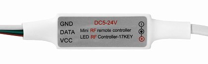 Мини-контроллер ELF YC102W-3 с радиоуправлением, SM-control, 5/24В