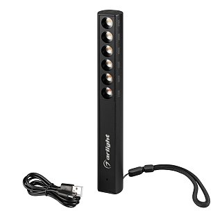 Светильник SP-ARTE-SIX-L227-3W Day4000-MIX (BK, 32 deg, 5V, 1A) (Arlight, IP20 Металл, 2 года)
