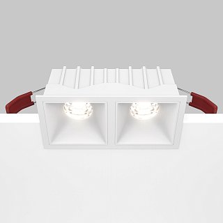 Встраиваемый светильник Alfa LED 4000K 2x10Вт 36°