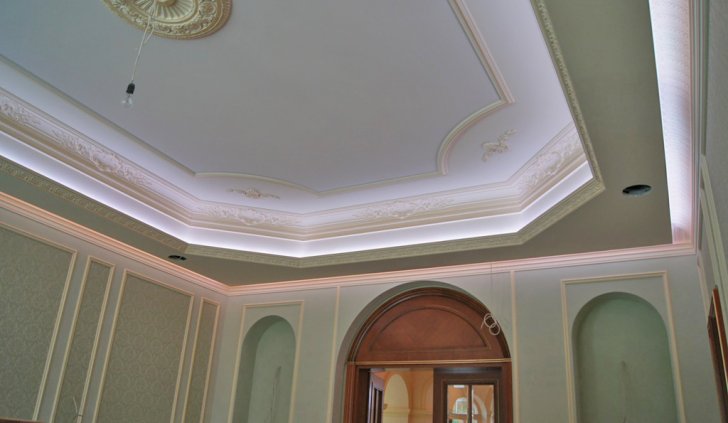 Светодиодная подсветка гостиной