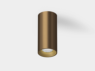 Светильник VILLY, потолочный накладной, 15Вт, 4000K, Бронза, VL-BASE-BZ-NW