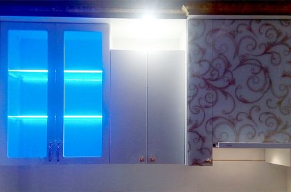 Подсветка Arlight для стеклянных полок мебели